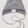 hessnatur Baby Wollfrottee Häubchen Slim aus Bio-Merinowolle - grau - Größe 41/43