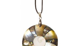 Muschel - Halskette Resin 5cm