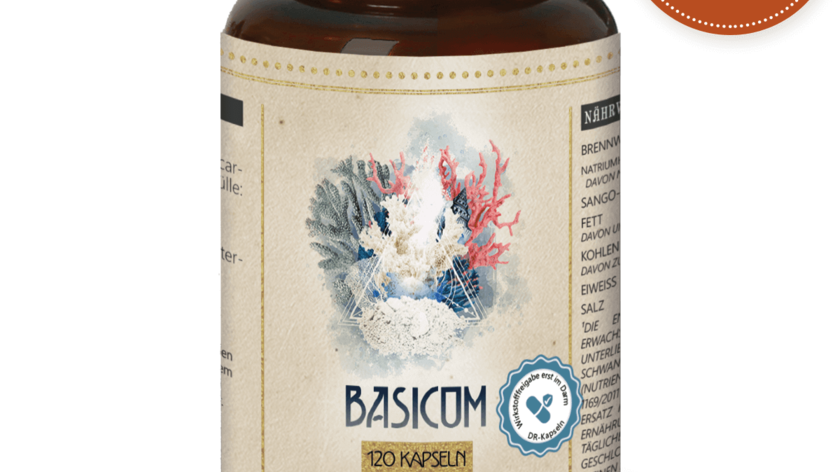 Basicum - Natron Sango-Koralle - 120 Kapseln