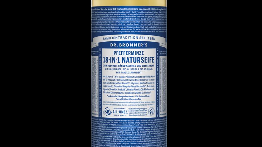Dr. Bronner's 18-in-1 Naturseife, Pfefferminze, 945 ml
