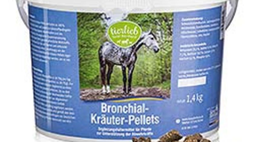 tierlieb Bronchial-Kräuter-Pellets für Pferde