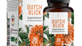 Augenvitamine mit Lutein und Vitamin A - Durchblick - 1 Dose Durchblick (die meisten Kunden kaufen 2 Dosen)