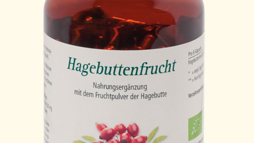 Hagebuttenfruchtpulver BIO, 180 Kapseln