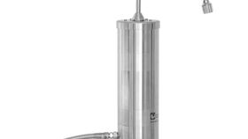 Carbonit SanUno Inox F: Auftisch-Wasserfilter aus Edelstahl