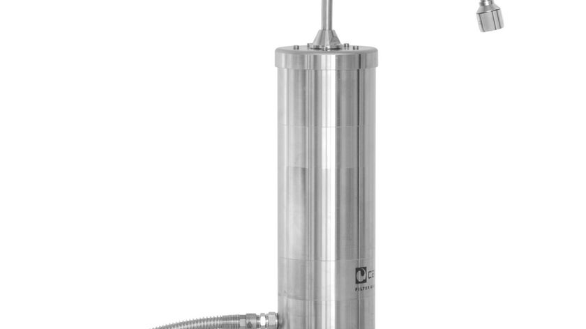 Carbonit SanUno Inox F: Auftisch-Wasserfilter aus Edelstahl