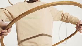 hessnatur Kinder Sweatshirt Cradle to cradle aus Bio-Baumwolle - beige - Größe 146/152