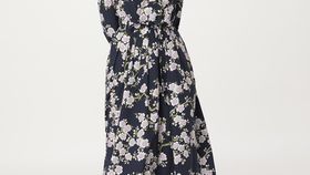 hessnatur Damen WUNDERKIND X HESSNATUR Kleid aus Bio-Baumwolle - blau - Größe 34
