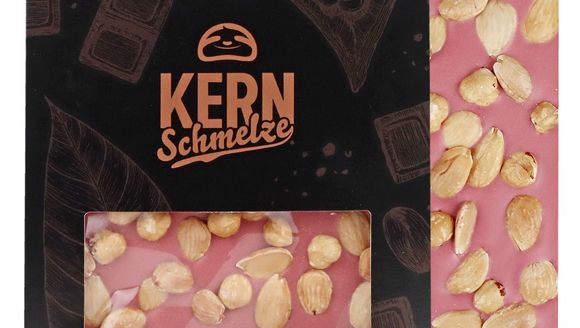 500g Ruby Schokolade - Mandel &amp; Haselnuss von KERNenergie bei Aikana