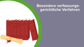 Besondere verfassungsgerichtliche Verfahren