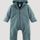 hessnatur Baby Wollfleece-Overall aus Bio-Merinowolle - grün - Größe 98