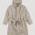 hessnatur Baby Musselin Kinder-Bademantel aus Bio-Baumwolle - beige - Größe 98/104
