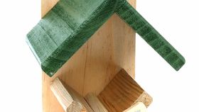 Halter für Erdnussbuttergläser (Vogelfutter)
