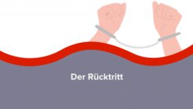 Der Rücktritt