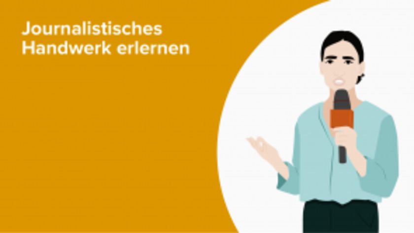 Journalistisches Handwerk erlernen