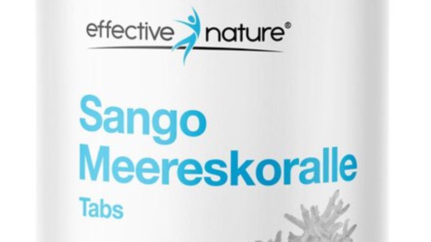 Sango-Koralle als praktische Tablette