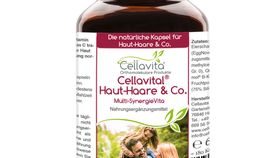 Cellavital Haut-Haare & Co. - 3-Monatsvorrat - 180 Kapseln im Glas