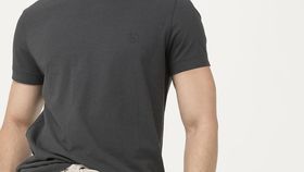 hessnatur Herren T-Shirt aus Bio-Baumwolle - schwarz - Größe 50