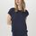 hessnatur Loungewear Funktions-Shirt aus Bio-Baumwolle - blau - Größe 34