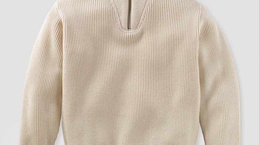 hessnatur Kinder Doubleknit-Troyer BetterRecycling aus Bio-Merinowolle und Bio-Baumwolle - natur - Größe 134/140