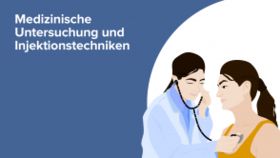 Medizinische Untersuchung und Injektionstechniken