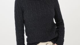 hessnatur Damen Pullover aus Baby-Alpaka - schwarz - Größe S