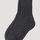 hessnatur Unisex Stricksocken aus Bio-Merinowolle - grau - Größe 42/43