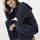 hessnatur Loungewear Fleece Hoodie Relaxed ACTIVE LIGHT aus Bio-Baumwolle - blau - Größe S