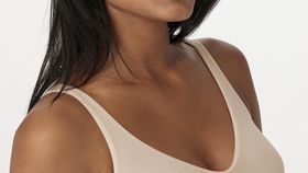 hessnatur Damen Soft BH PURE SENSE aus TENCEL™ Modal - rosa - Größe 44