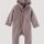 hessnatur Baby Walk-Overall aus Bio-Merinowolle - lila - Größe 98