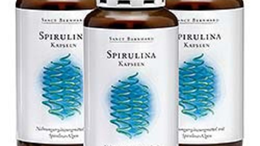 Spirulina-Kapseln 3er-Pack