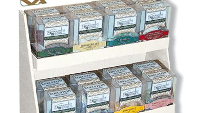 Display Edelsteinmischung gemischt VE36