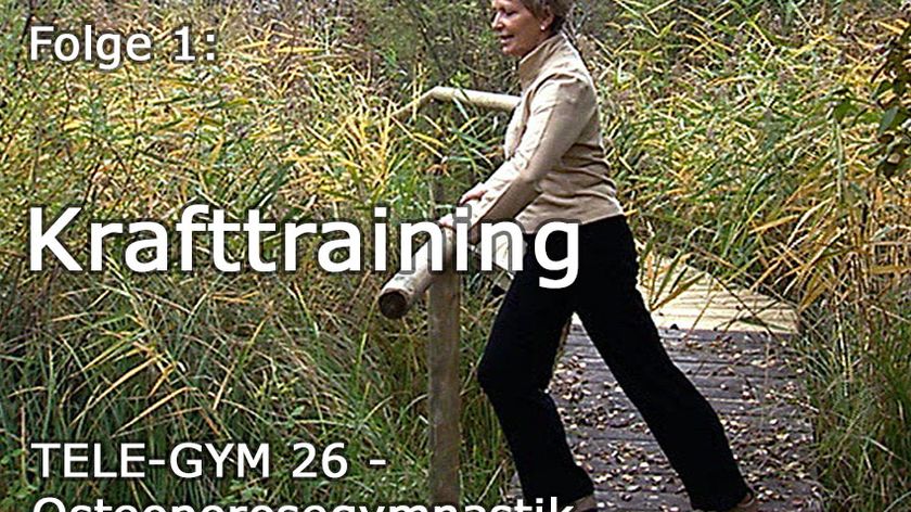 TELE-GYM 26 Osteoporosegymnastik Folge 1 Krafttraining VOD