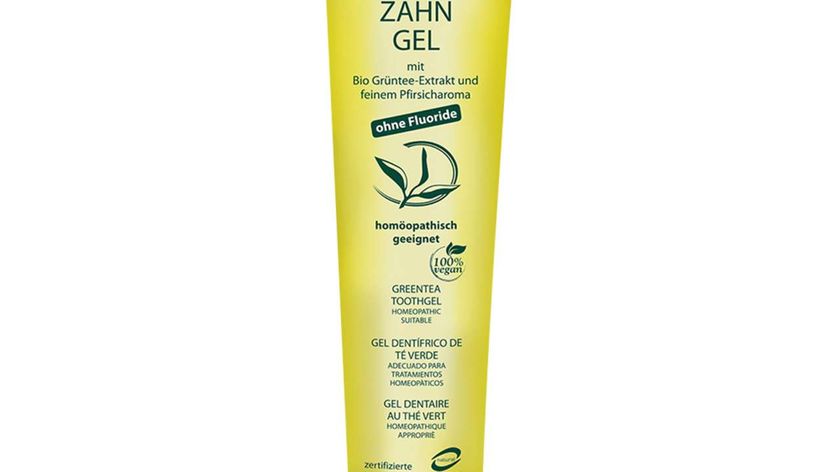 Grüntee Zahngel - Empfindliche Zahnhälse & Zähne putzen