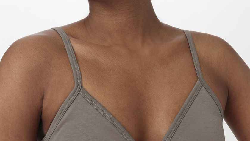 hessnatur Damen Triangel-BH aus Bio-Baumwolle - lila - Größe 85B
