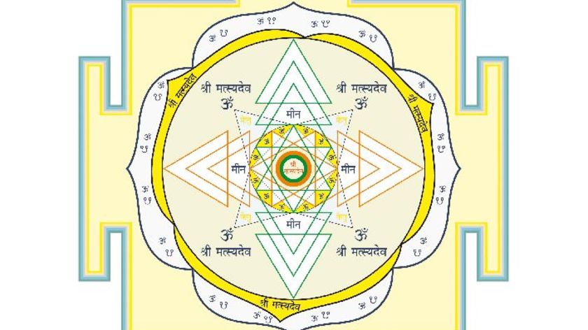 Vasati Yantra  "Ketu" 18cm