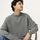 hessnatur Damen Pullover aus Bio-Schurwolle mit Kaschmir - grau - Größe S