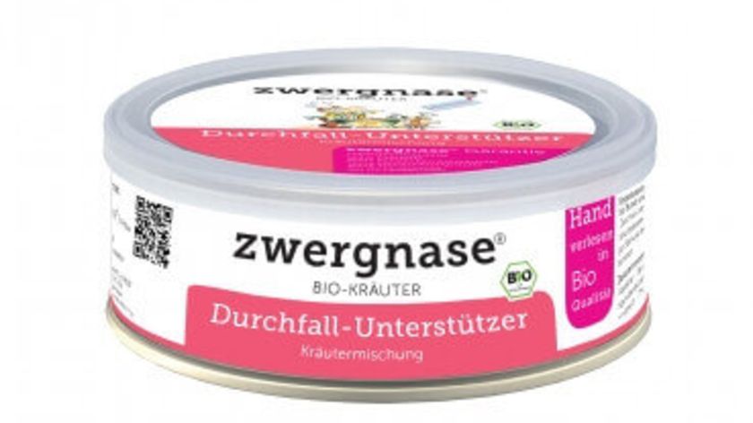 Zwergnase Durchfall-Unterstützer für Hunde & Katzen BIO, 50g
