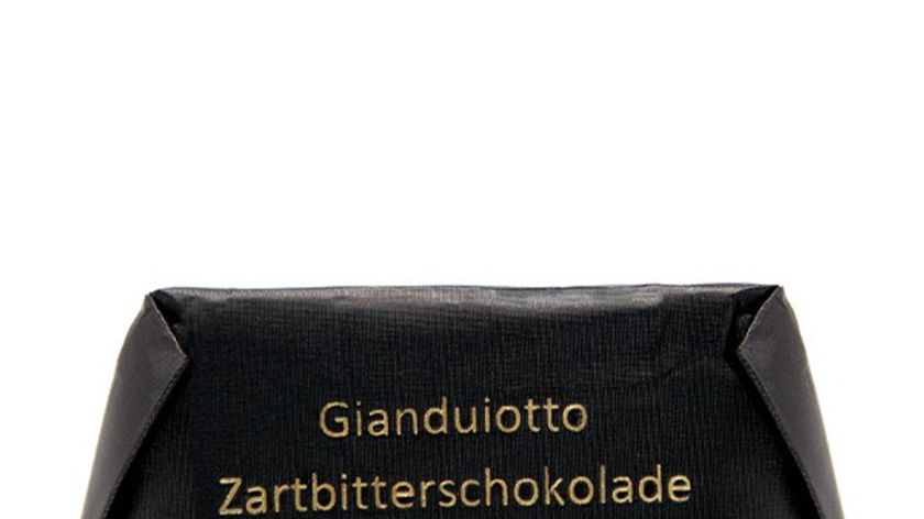Gianduiotto Zartbitterschokolade Mandel