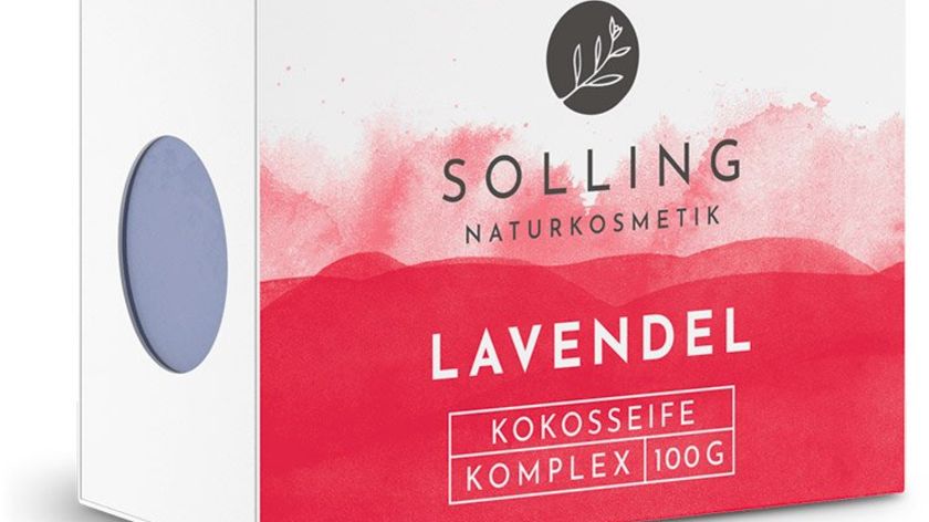 Kokosseife Lavendel