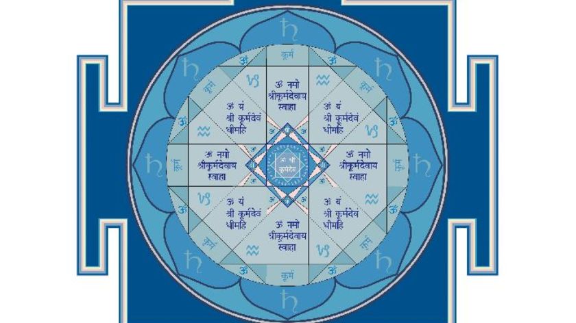 Vasati Yantra  "Saturn" 18cm