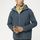 hessnatur 3-in-1 Jacke Nature Shell aus Bio-Baumwolle - blau - Größe 54
