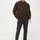 hessnatur Herren Strick-Blouson aus Lambswool mit Mohair und Seide - braun - Größe 56
