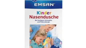 Emsan Kinder Nasendusche mit 10 Beuteln Nasenspülsalz