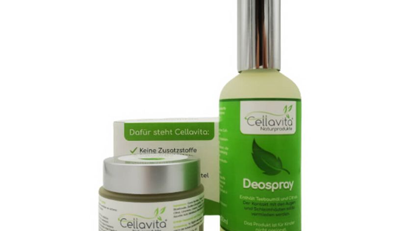 CELLAVITA DEO SET Creme 50ml + Spray 100ml (natürliches Deodorant)