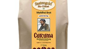 Mehlfreibrot Curcuma -grob k?rnig- Bio Brotbackmischung 600g