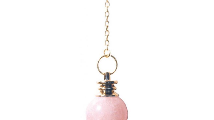 Pendel aus Rosenquarz 4,5cm