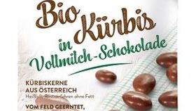 Kürbis in Vollmilch-Schokolade, 1 Beutel