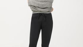 hessnatur Damen Joggpants aus Bio-Baumwolle - schwarz - Größe 40