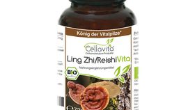 Bio-Ling Zhi / Reishi Vita 120 Kapseln "Gl?nzender Lackporling"im Glas