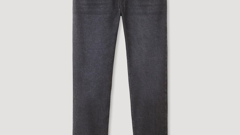 hessnatur Herren BetterRecycling Jeans Ben Straight Fit aus Bio-Denim - schwarz - Größe 34/32